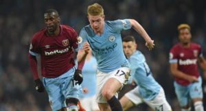 Manchester City vs West Ham