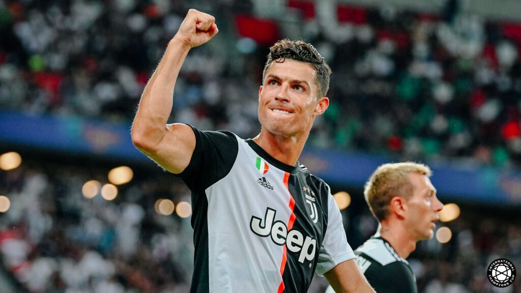 Cristiano celebrando gol Cristiano celebrando gol