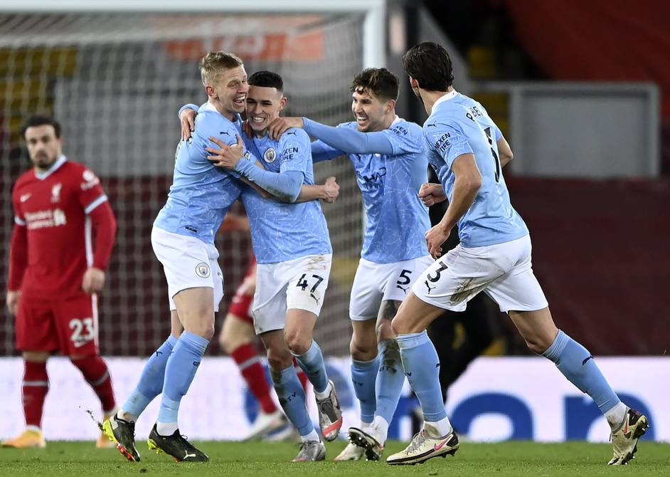  Manchester City toma el liderato de la Premier League