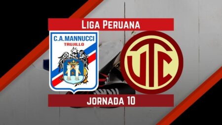Pronósticos para Liga Peruana | Apostar en el partido Carlos Mannucci Vs. UTC Cajamarca (12 Sep.)
