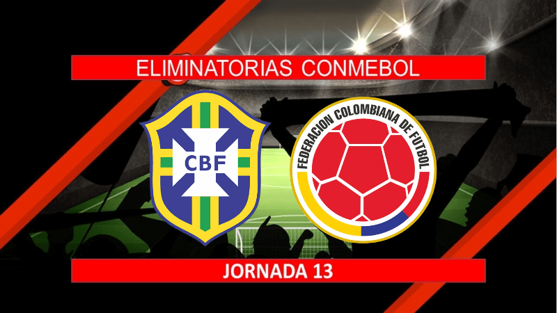 Pronósticos para Eliminatorias Conmebol | Apostar en el partido Brasil vs Colombia (11 nov.)