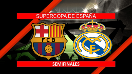 Pronósticos para Supercopa de España | Apostar en el partido Barcelona vs Real Madrid (12 Ene.)