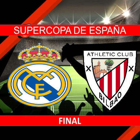 Pronósticos para Supercopa de España | Apostar en el partido Real Madrid vs Athletic Bilbao (16 Ene.)