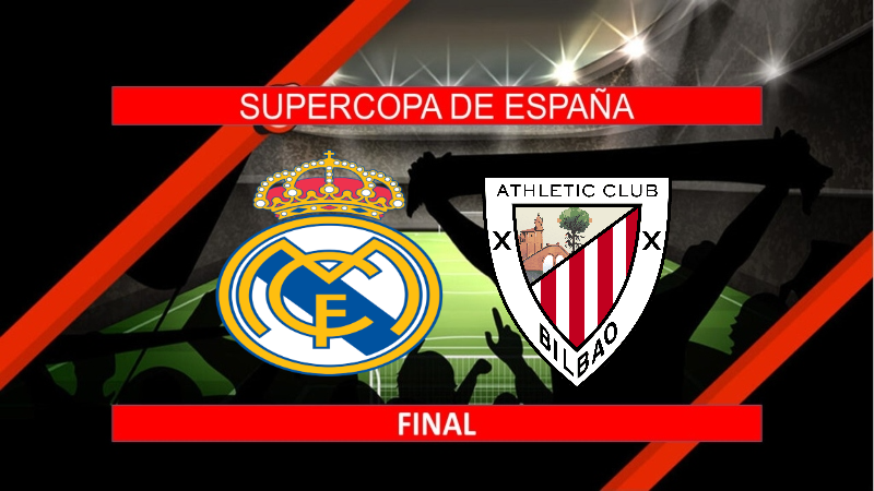 Pronósticos para Supercopa de España | Apostar en el partido Real Madrid vs Athletic Bilbao (16 Ene.)