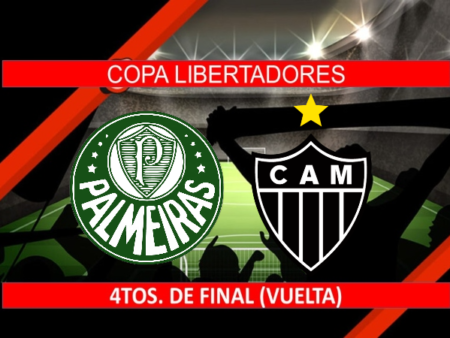 Pronósticos para la Copa Libertadores | Apostar en el partido Palmeiras vs Atlético Mineiro (10 Ago.)