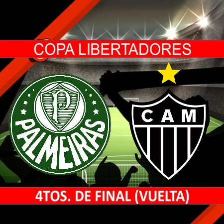 Pronósticos para la Copa Libertadores | Apostar en el partido Palmeiras vs Atlético Mineiro (10 Ago.)