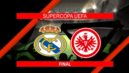 Pronósticos para la Supercopa UEFA | Apostar en el partido Real Madrid vs Frankfurt (10 Ago.)